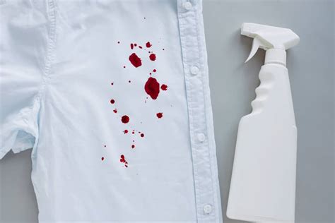 how can i get fake blood out of clothes|blood in clothing remove easy.